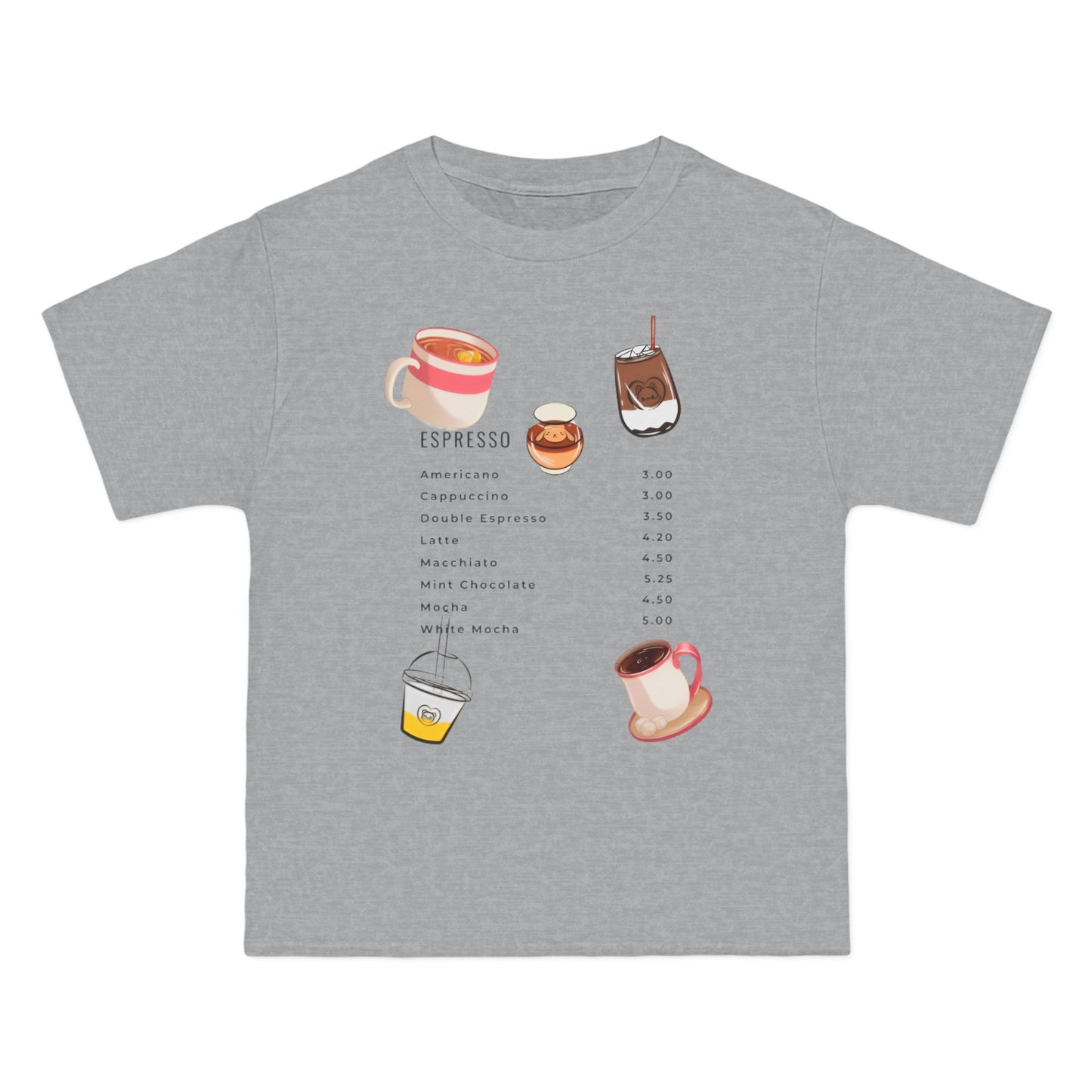 Menu  -  Beefy-T®  Short-Sleeve T-Shirt