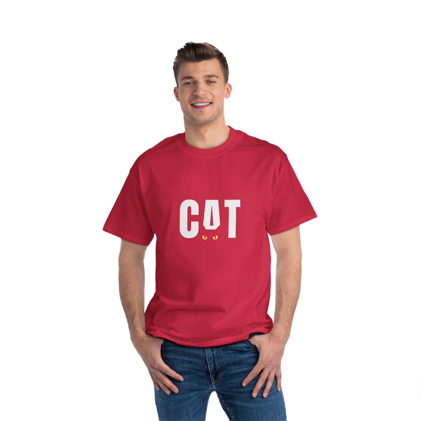 Cat - Beefy-T®  Short-Sleeve T-Shirt