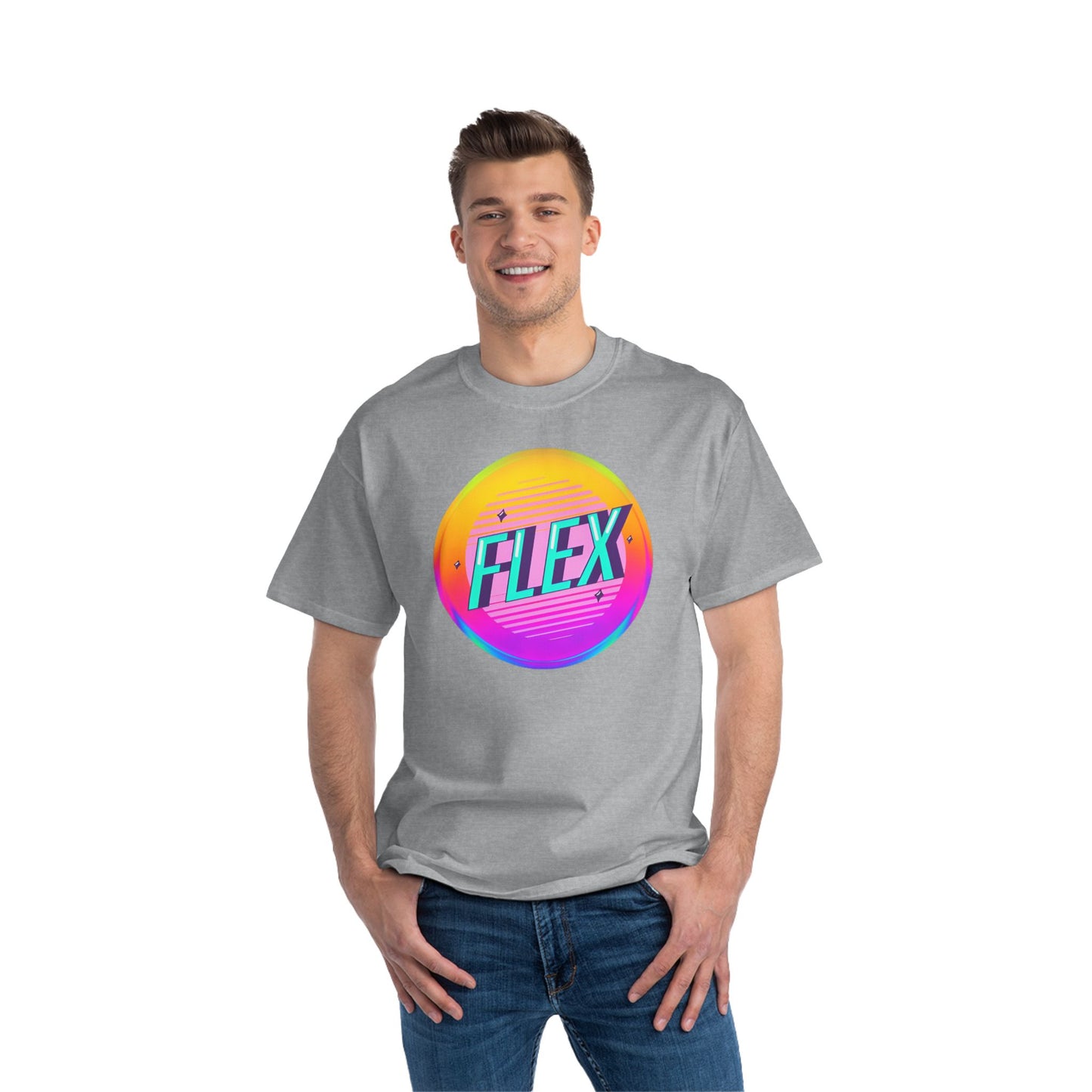 Flex  -  Beefy-T®  Short-Sleeve T-Shirt