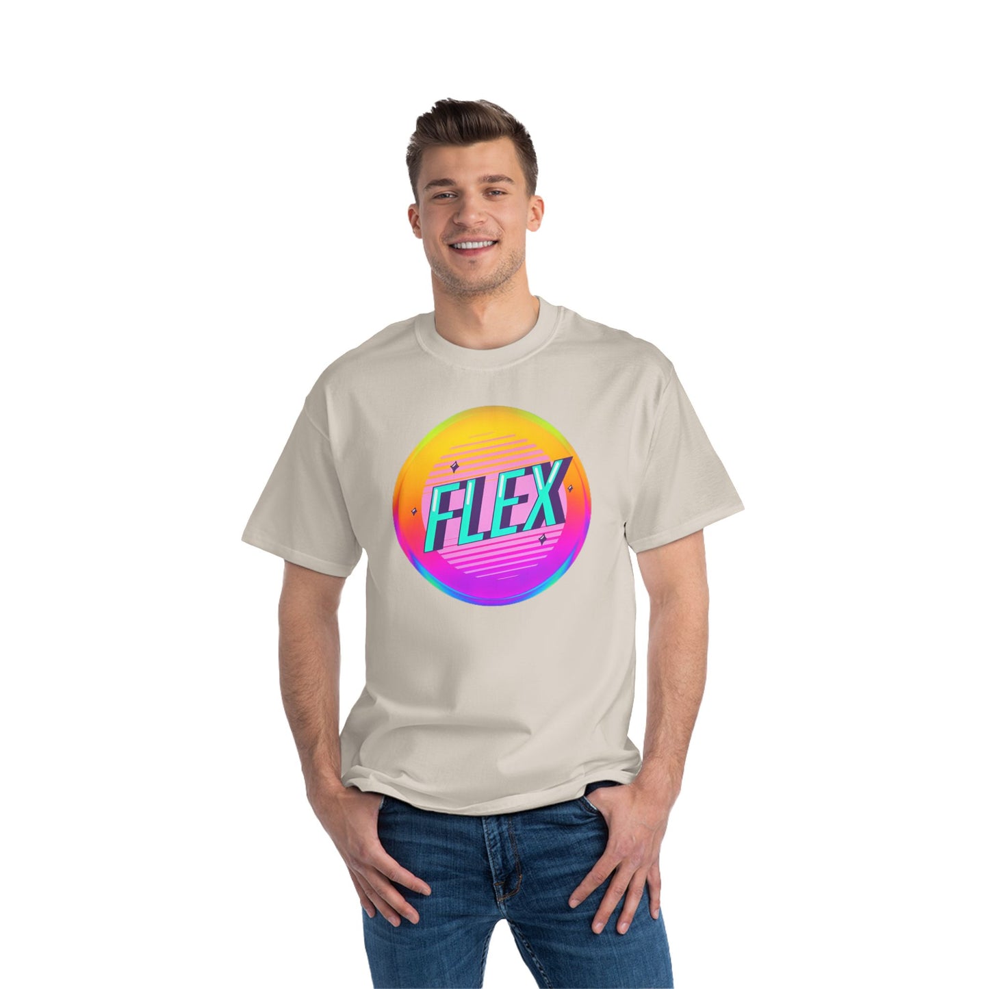 Flex  -  Beefy-T®  Short-Sleeve T-Shirt