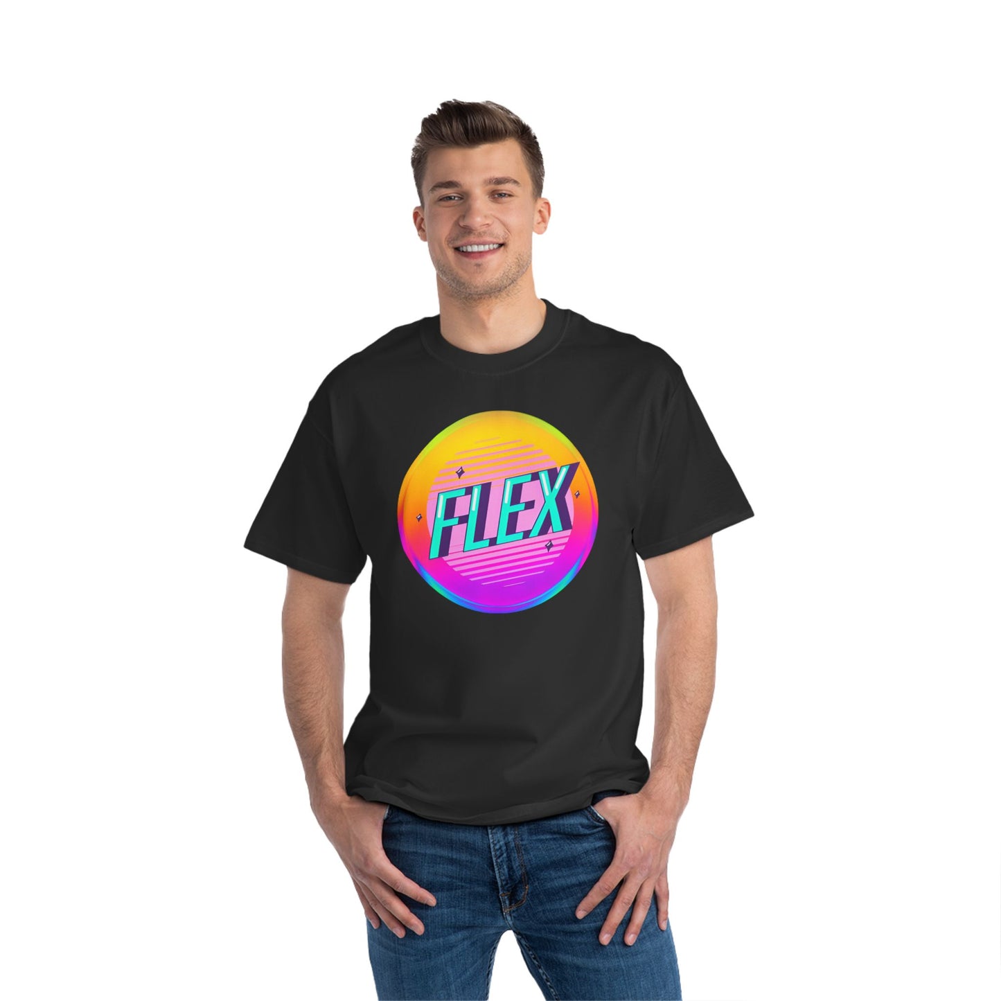 Flex  -  Beefy-T®  Short-Sleeve T-Shirt