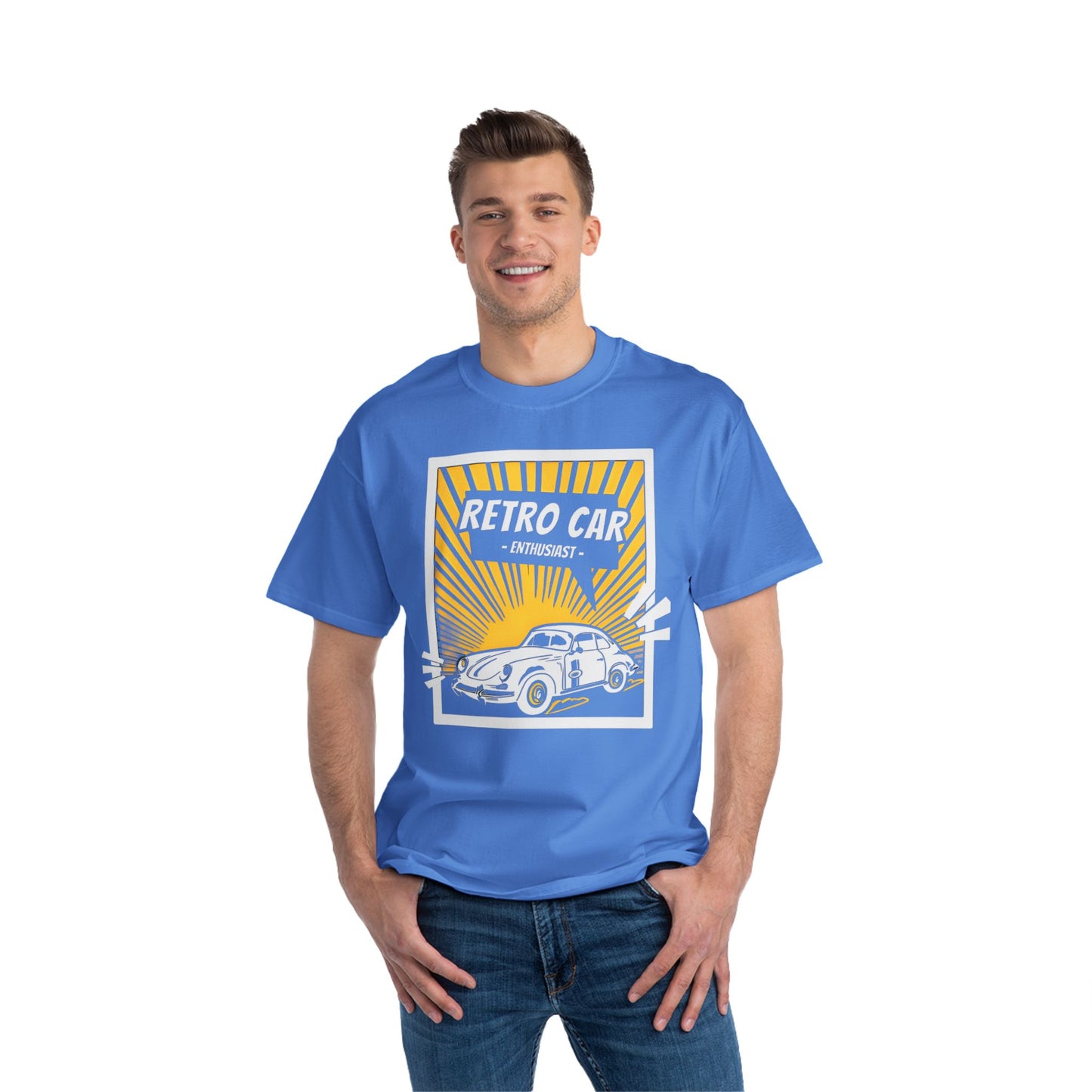 Retro Car Enthusiast -  Beefy-T®  Short-Sleeve T-Shirt